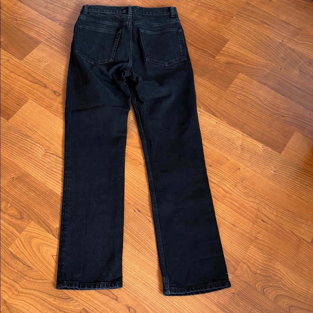 Reformation Black Hi Rise Jeans - Picture 5 of 6